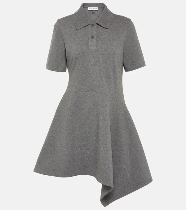 JW Anderson Asymmetric knitted minidress | LYBSTORE