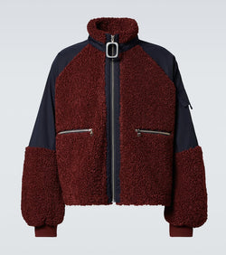 JW Anderson Colorblocked fleece jacket