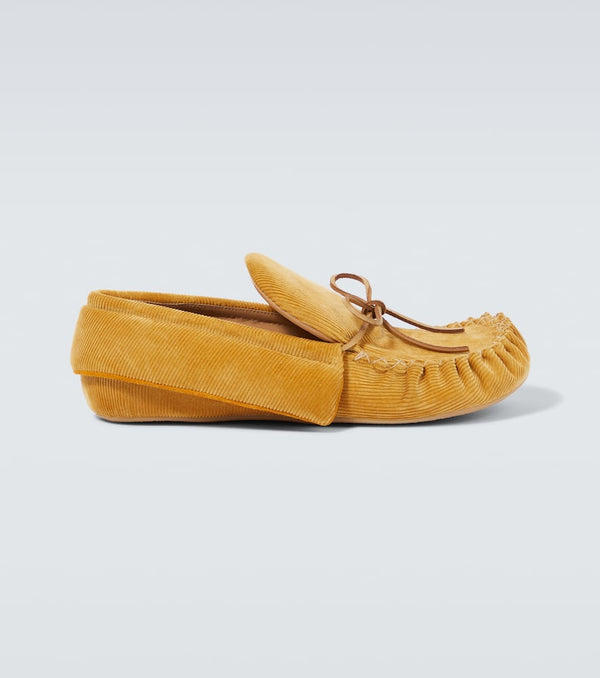 JW Anderson Corduroy moccasins