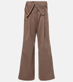 JW Anderson Cotton twill wide-leg pants | LYBSTORE