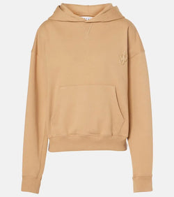 JW Anderson Logo cotton jersey hoodie | LYBSTORE