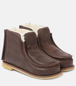 JW Anderson Suede ankle boots | LYBSTORE