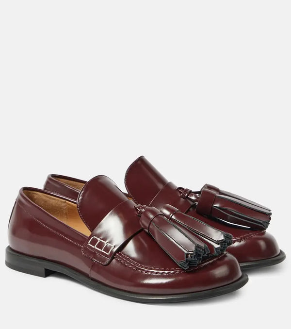 JW Anderson Tassel leather loafers | LYBSTORE