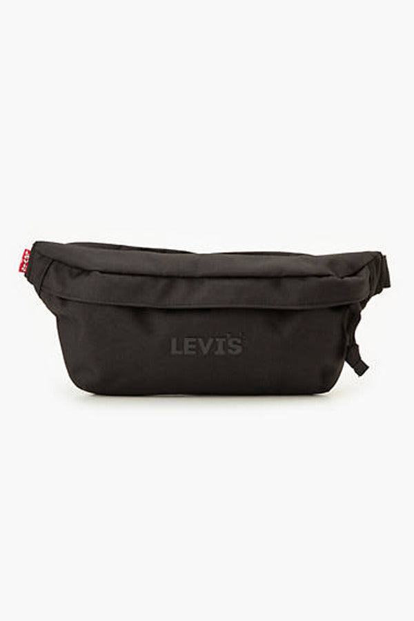 Levi's Headline Logo Small Banana Sling Bag - One Size Black