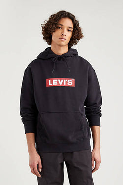 Levi's Relaxed Graphic Hoodie Black