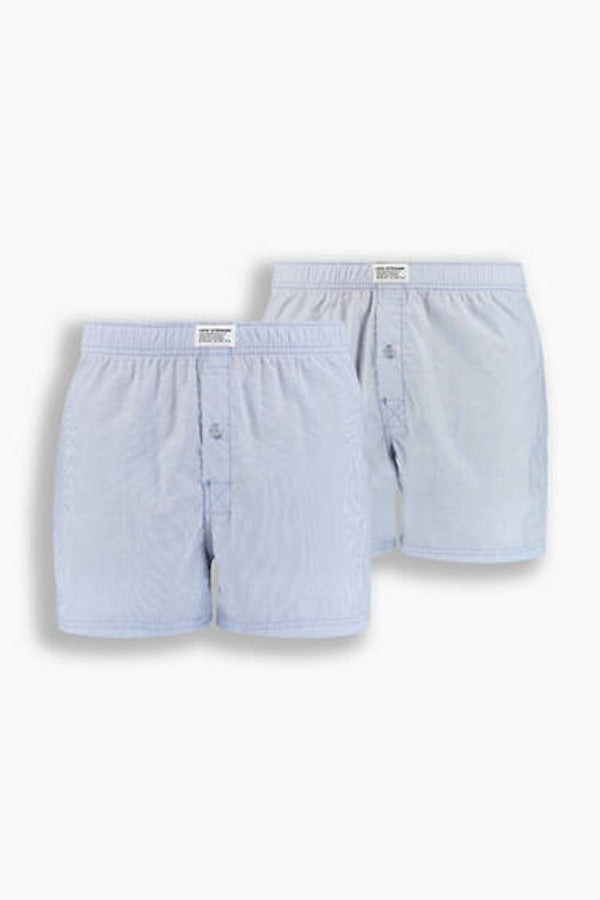 Levi's Woven Boxer 2 Pack Blue