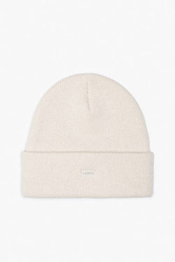 Levi's Cuffed Batwing Beanie - One Size White