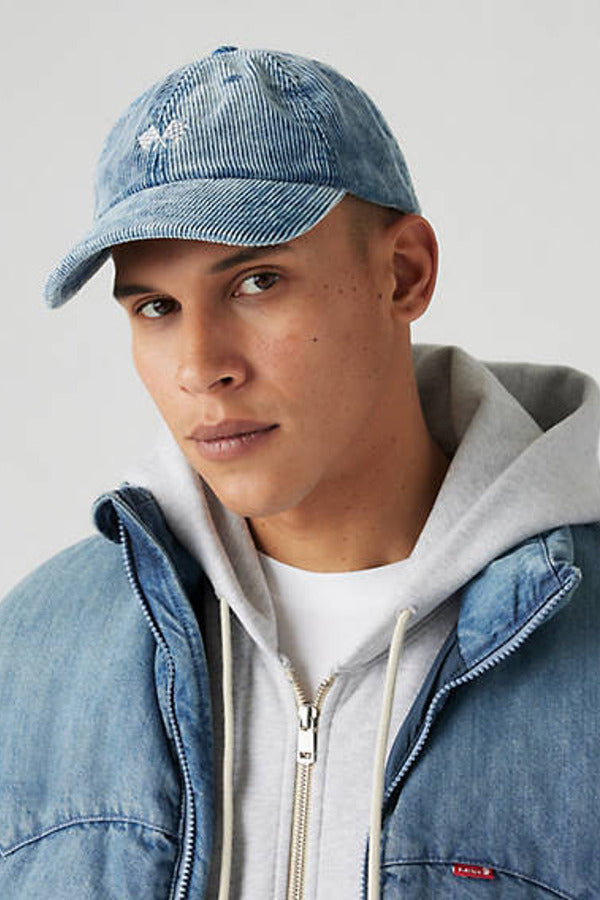 Levi's Mini Graphic Corduroy Cap - One Size Blue