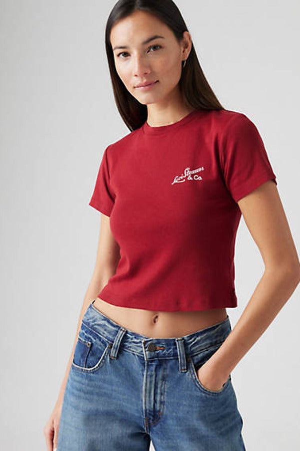 Levi's Graphic Essential Sporty Tee Red