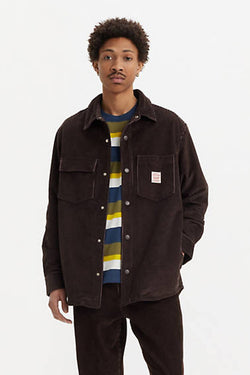 Levi's Telegraph Corduroy Overshirt Brown