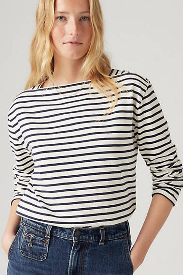 Levi's Bay Sailor Long Sleeve Tee Blue