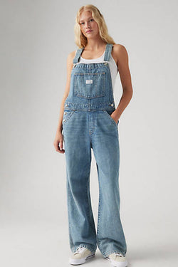 Levi's Baggy Overalls Blue