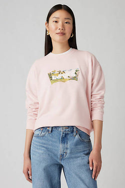 Levi's Graphic Everyday Crewneck Sweatshirt Red