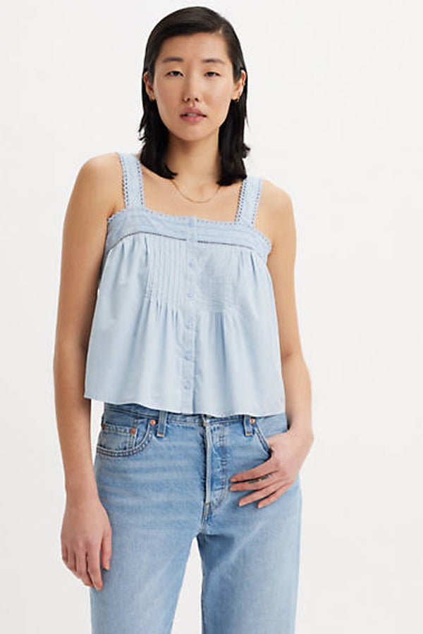 Levi's Cici Tank Blouse Blue