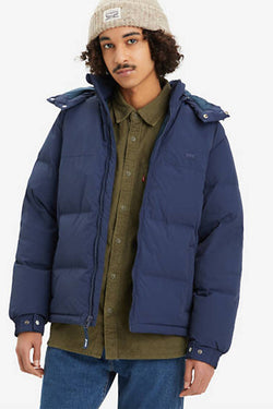 Levi's Rockridge Short Puffer Blue