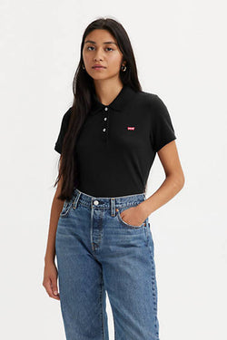 Levi's Slim Polo Shirt Black