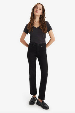 Levi's 314 Shaping Straight Jeans - 31X32 Black