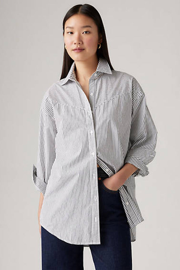 Levi's Pieced Lola Shirt Blue