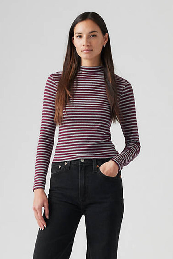 Levi's Effortless Long Sleeve Tee Red