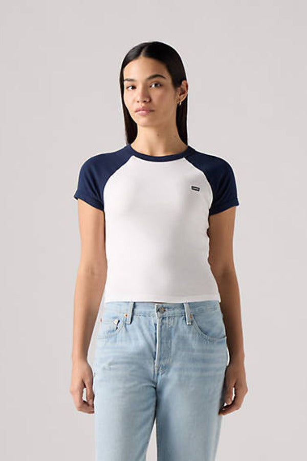 Levi's Oracle Shrunken Tee Blue