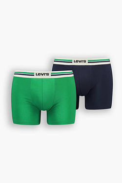 Levi's Sportswear Logo Boxer Briefs 2 pack Green