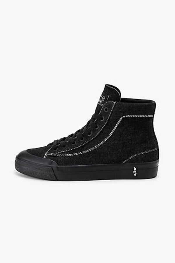 Levi's Men's LS2 Mid Sneakers Black