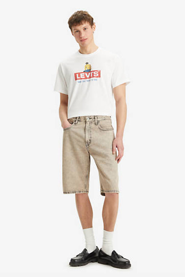 Levi's 469 Loose Shorts - 36X9 - Beige / Static Tv Od Shorts