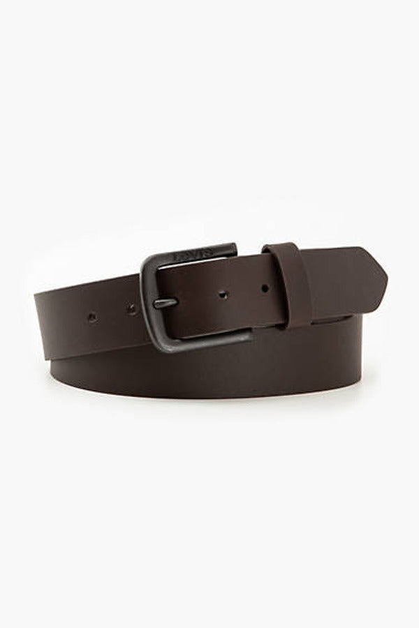 Levi's Seine Metal Belt Brown