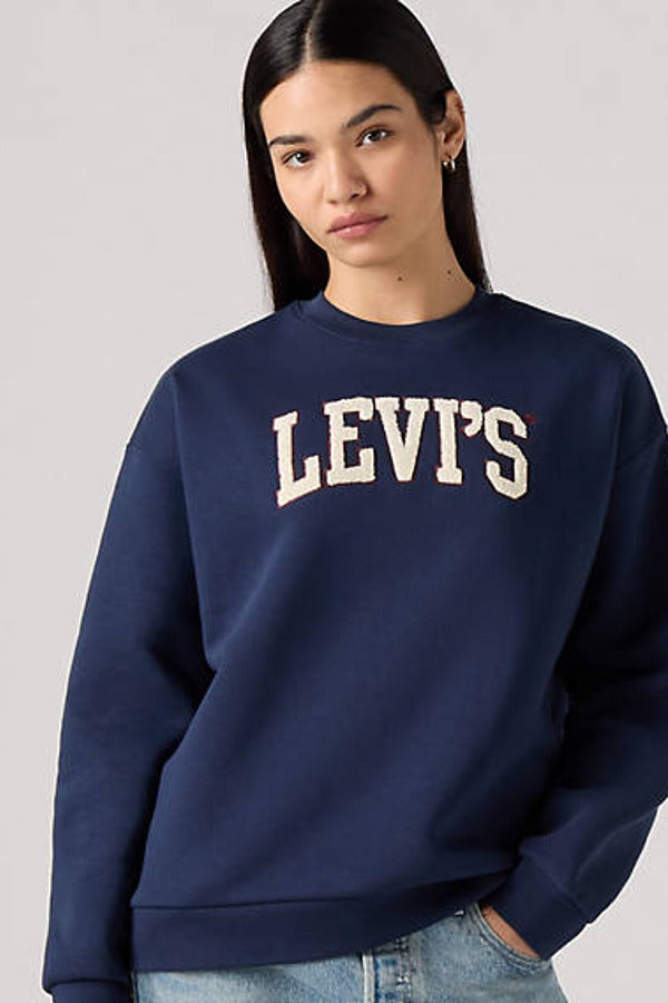 Levi's Graphic Salinas Crewneck Sweatshirt Blue