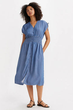 Levi's Betty Midi Lightweight Dress Blue