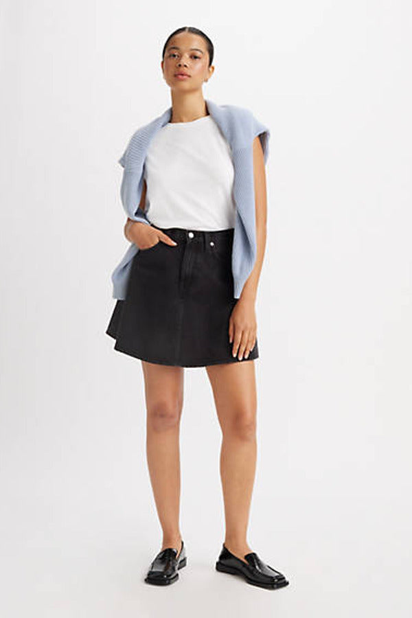 Levi's Mini Flounce Skirt Black