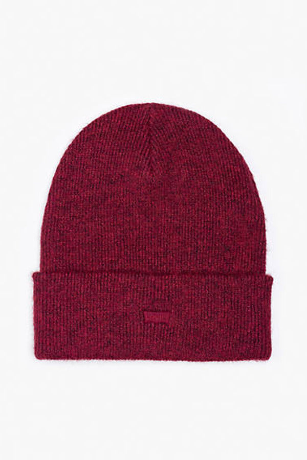 Levi's Cuffed Batwing Beanie - One Size Red