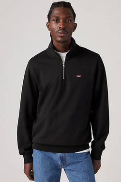 Levi's Original Housemark Quarter Zip Pullover Black