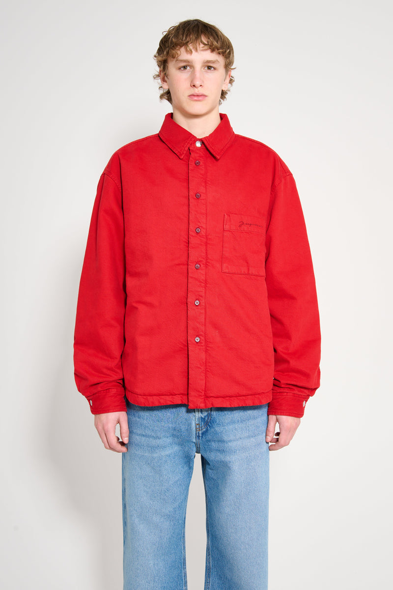 Jacquemus La Chemise Boulanger Red