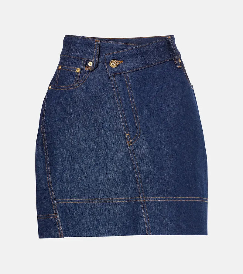 Jacquemus La Mini Jupe De-Nîmes denim miniskirt