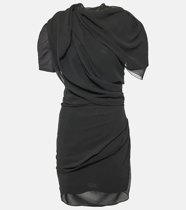 Jacquemus La Robe Castagna draped minidress