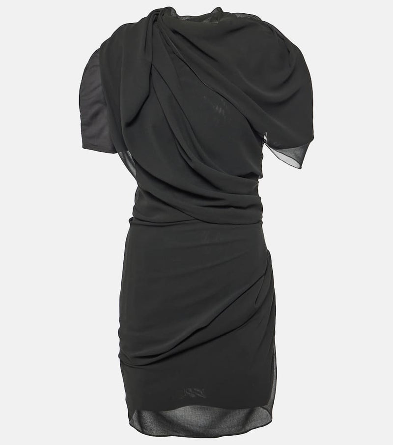 Jacquemus La Robe Castagna draped minidress