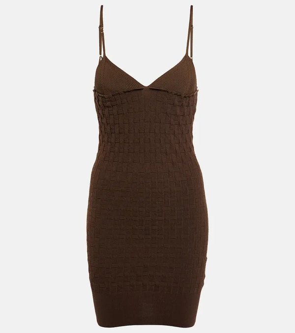 Jacquemus La Robe Maille Tacido minidress | LYBSTORE