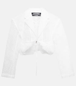 Jacquemus La Veste Dentelle lace jacket