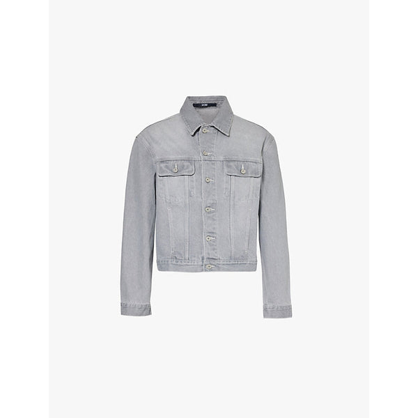 Mens Jacquemus La Veste brand-patch regular-fit denim jacket