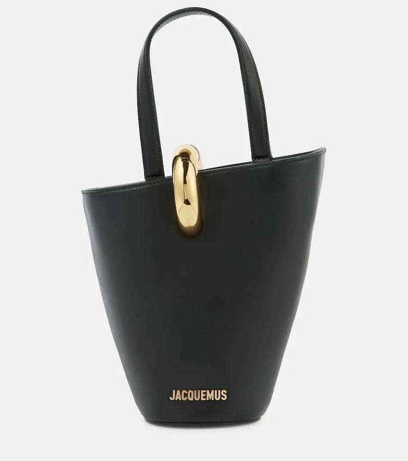 Jacquemus Le Bambola Small leather bucket bag | LYBSTORE