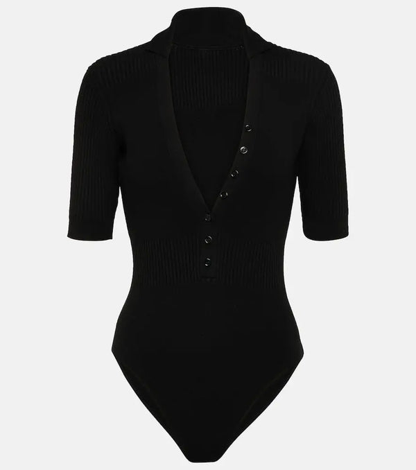 Jacquemus Le Body Yauco ribbed-knit bodysuit