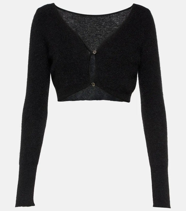 Jacquemus Le Cardigan Alzou cropped cardigan | LYBSTORE