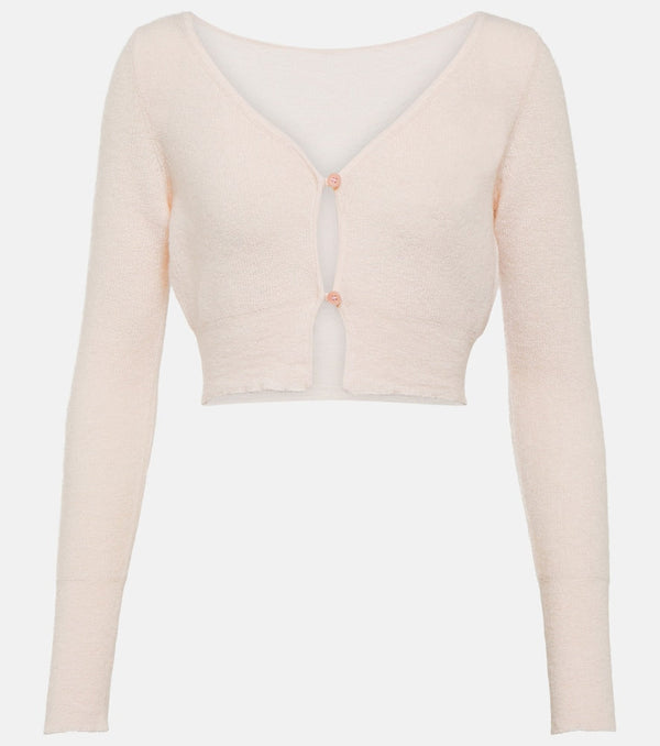 Jacquemus Le Cardigan Alzou mohair-blend cardigan