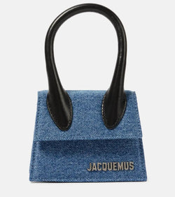 Jacquemus Le Chiquito Mini denim tote bag | LYBSTORE