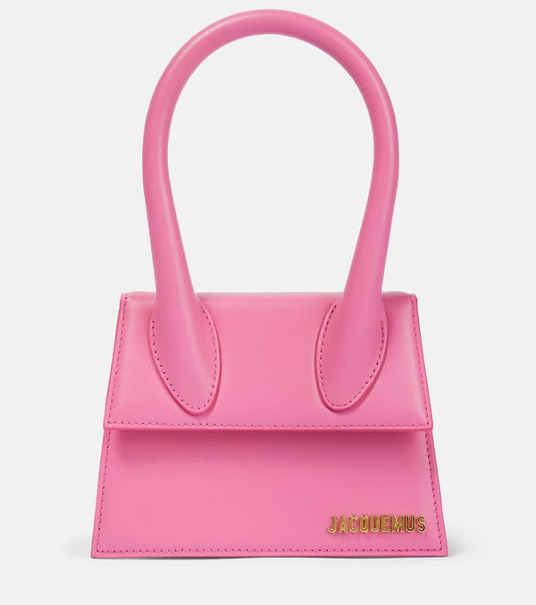 Jacquemus Le Chiquito Moyen leather shoulder bag | LYBSTORE