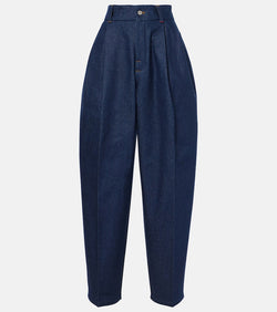 Jacquemus Le De-Nîmes Curzio tapered jeans | LYBSTORE