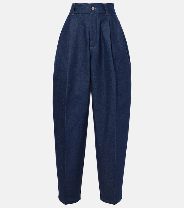 Jacquemus Le De-Nîmes Curzio tapered jeans | LYBSTORE