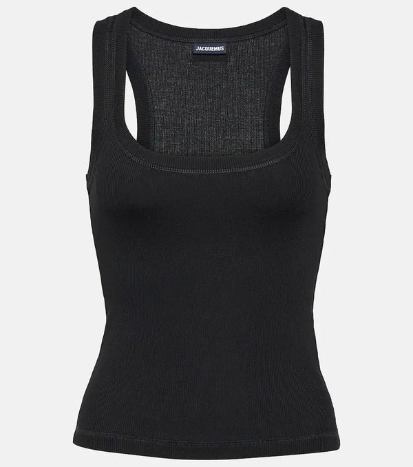 Jacquemus Le Débardeur Gros Grain cotton tank top | LYBSTORE