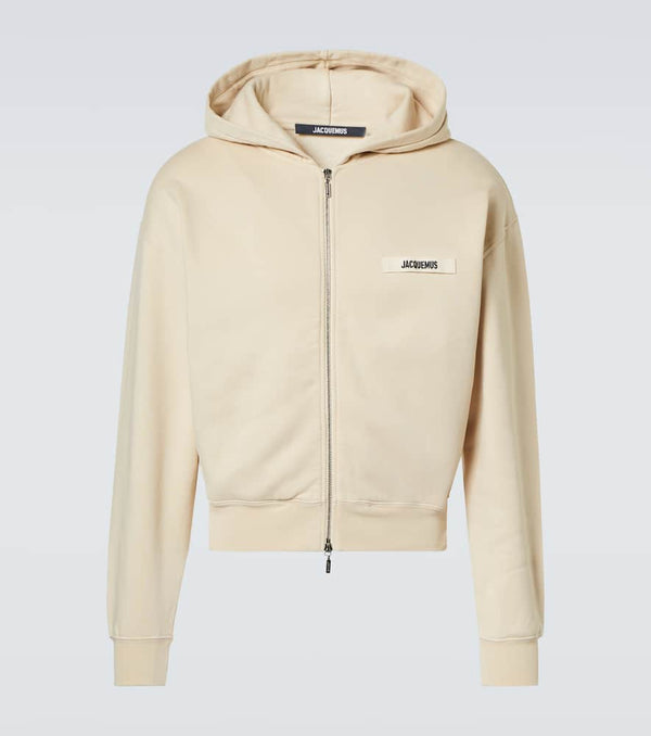 Jacquemus Le Hoodie Gros Grain cotton hoodie